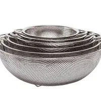 آبکش پانچی استیل ۵ عددی