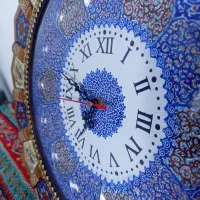 ساعت دیواری منبت کاری شده اصفهان