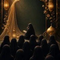 آماده اجرای مراسم مذهبی بانوان