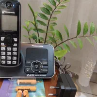 گوشی بیسیم پاناسونیک در حد نو|تلفن رومیزی|تهران, نعمت‌آباد|دیوار