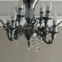 ۲عدد لوستر برنز