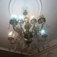 لوستر۵ شاخه ۱۰ لامپ فقط        ۶.۵۰۰