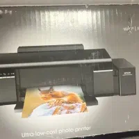 پرینتررنگی در حد نو  اپسون ۶ رنگ مدل L 805