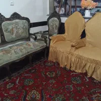 مبل سلطنتی 9 نفره با روکش