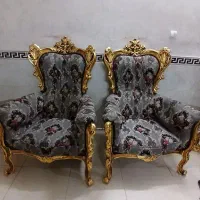 مبل استیل 9 نفره بسیار تمیز و سالم|مبلمان خانگی و میز عسلی|قرچک, باقرآباد|دیوار