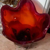 گلدان کریستال چک قدیمی|کلکسیون اشیاء عتیقه|تهران, سهروردی|دیوار