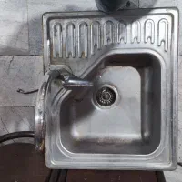 سینک تک لگن با شیر اهرمی|مصالح و تجهیزات ساختمان|تهران, فلسطین (میدان انقلاب)|دیوار