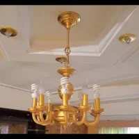 لوستر و آویز دیواری اصل آلمان با آب طلا