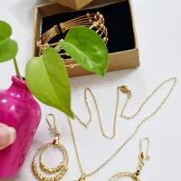 نیم ست و دستبند ژوپینگ