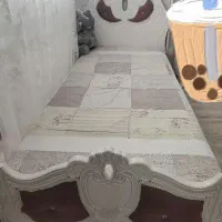 تخت یکنفره چوبی