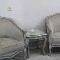 مبلمان ۷نفره چوب راش. پارچه نانو. کار تهران.|مبلمان خانگی و میز عسلی|مشهد, جاهد شهر|دیوار