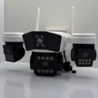 دوربین چرخشی 5mpبیسیم/۳لنز متحرک/پروژکتور قوی