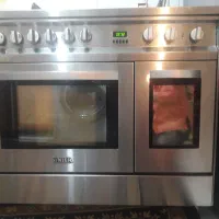 اجاق گاز دارای ۲ فر برقی و گازی