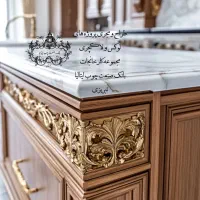 دکوراسیون داخلی مبلمان وپرده و گچبری کلاسیک کابینت