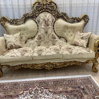 فروش مبلمان ۹نفره،بوفه،اینه شمعدان