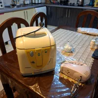 .   سرخ کن با روغن وهمزن برقی