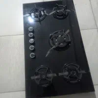 اجاق گاز رومیزی شیشه‌ای