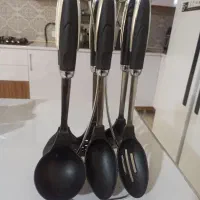 شش عدد کفگیر و ملاقه