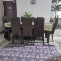 میز ناهار خوری ۸نفره در حد نو