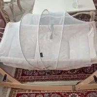 گهواره  کاملا نو و تاتو قابل بردن در مسافرت|تخت و سرویس خواب|بوئین زهرا, |دیوار