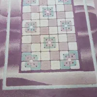 فرش صورتی سالم اندازه یک در یکو نیم|فرش|شهریار, اسد‌آباد|دیوار