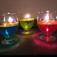 شمع مادام العمر با آب و روغن مایع آشپزی