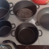 قابلمه چدن|ظروف پخت‌وپز|مشهد, طبرسی شمالی|دیوار