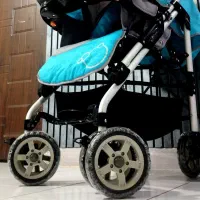 کالسکه خارجی کاپلا عصایی در حد نو سیسمونی مثل نو