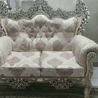 سرویس مبلمان ۷ نفره|مبلمان خانگی و میز عسلی|کرج, مصباح|دیوار