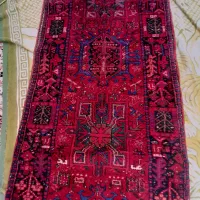 کناره دستبافت ۱در۳و  ۱در۳.۵ معاوضه با۹و۱۲ ماشینی|فرش|تبریز, |دیوار