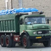 بنز دهچرخ کمپرسی مدل ۵۵