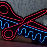 تابلو  نئون|ریسه و چراغ تزئینی|اسلام‌شهر, صادقیه|دیوار