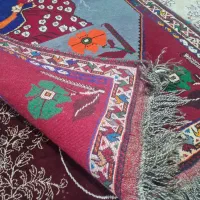 قالی ترکی دست باف قدیمی|فرش|مرودشت, دولت آباد|دیوار