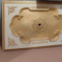گل سقفی مستطیلی جنس چوب