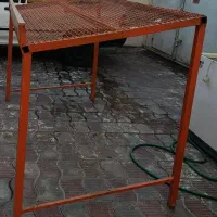 میز آهنی بزرگ میوه فروشی