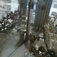 میوه خوری وشکلات خوری برنج|صنایع دستی و سایر لوازم تزئینی|نوبران, |دیوار