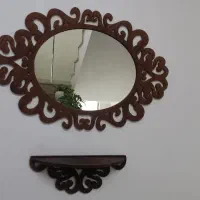 جاکفشی سالم و آینه و کنسول سالم|جاکفشی، کمد، دراور|کرمانشاه, |دیوار