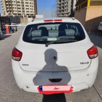 تیبا ۲ هاچ بک سفید رنگ مدل ۹۵|خودرو سواری و وانت|اصفهان, کوی شهید کشوری|دیوار