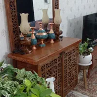 کنسول آیینه گره چینی کار دست|صنایع دستی و سایر لوازم تزئینی|قم, عمار یاسر|دیوار