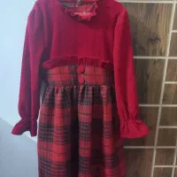 پیراهن یلدایی سایز۷ سال|کفش و لباس بچه|مشهد, گلبرگ|دیوار