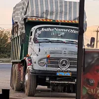 ده چرخ کمپرسی بنز،