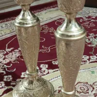 آینه و شمعدان|صنایع دستی و سایر لوازم تزئینی|اصفهان, شهرک کاوه|دیوار