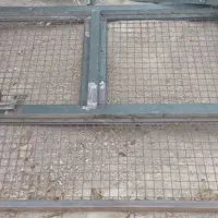 درب آهنی باغی|مصالح و تجهیزات ساختمان|سیاخ دارنگون, |دیوار