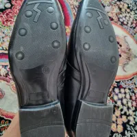 کفش چرمی مشکی سایز 40|کیف، کفش، کمربند|اصفهان, باتون|دیوار