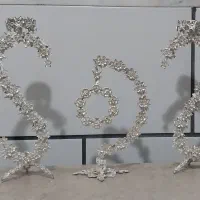 ست کامل آیینه و شمعدان|آینه|کرمان, |دیوار