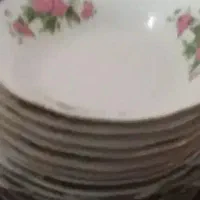 چینی گل سرخ ۲۴نفره درحدنو