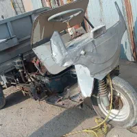 موتور سه چرخ دیزل روشن کمپرسی وزن 700کیلو 45میلیون|موتورسیکلت|اقبالیه, |دیوار