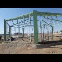 ساخت سازه های فلزی و اسکلت ،سوله های پیچ مهره|خدمات پیشه و مهارت|رفسنجان, |دیوار