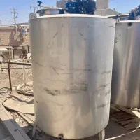 تانک استیل میکسر دار
