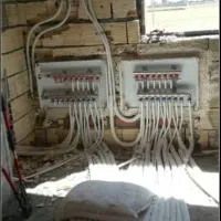 لوله کشی اب گاز فاضلاب برق کاری سرویس بخاری وکولر